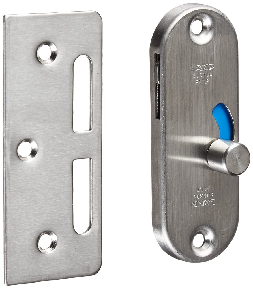 SUGATSUNE HC-85SS HC-85/S STAINLESS SATIN SLIDING DOOR LATCH w/INDICATOR *C21
