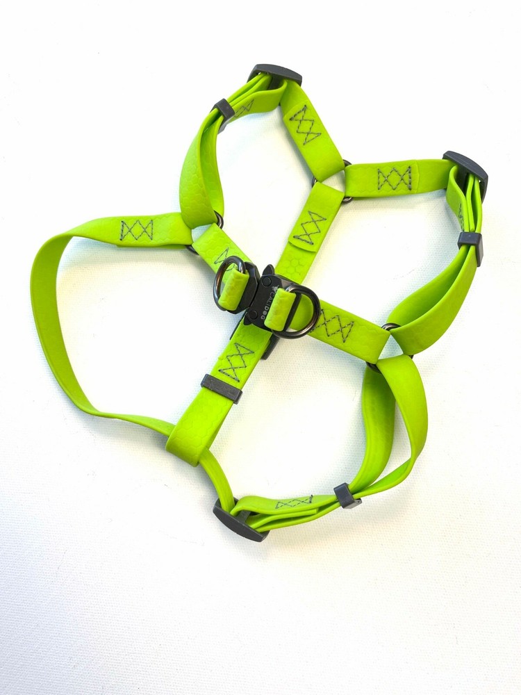 Green Waterproof Dog Harness | CALIDOG