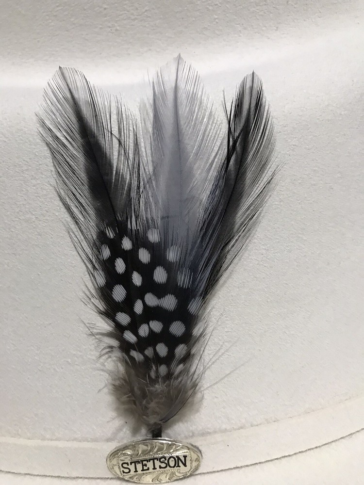 STETSON® “GENUINE” CLASSIC COWBOY HAT FEATHER