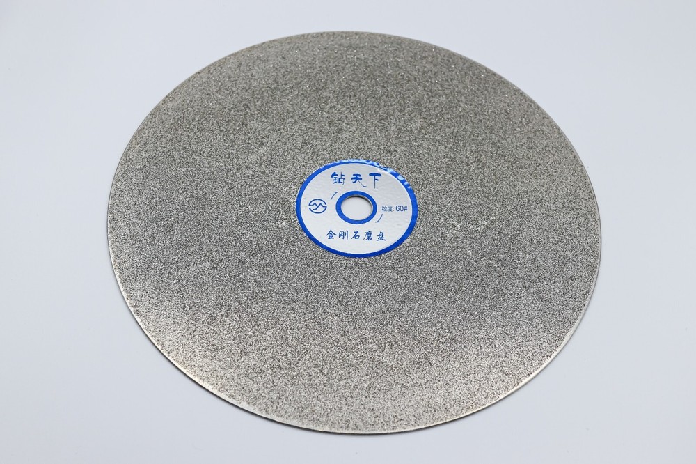 TechDiamondTools Diamond Lapidary Flat Lap Disc 8", Double Sided