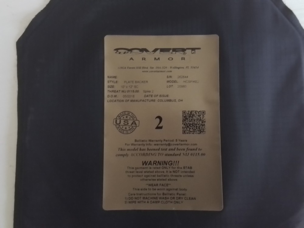 Ar 500 spall protection plate/backer/stand alone .357 mag