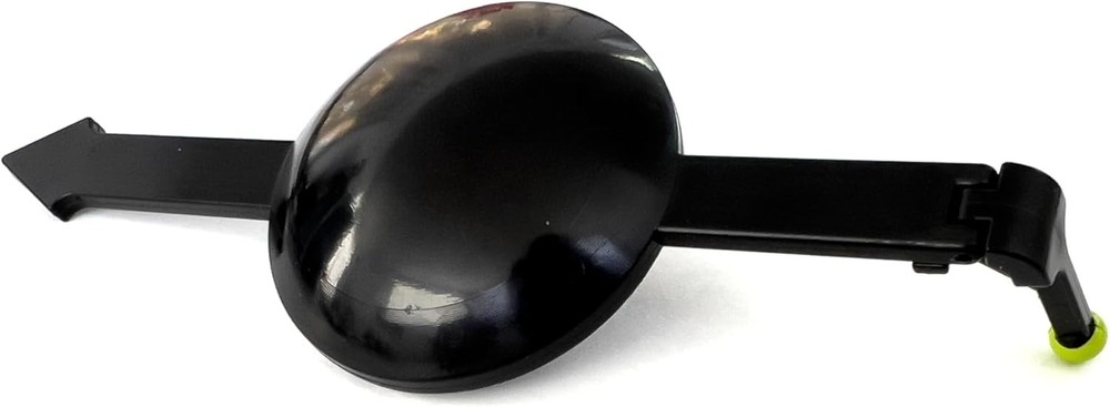 Billiards Angle Trainer - Precision Pool Black, with neon green aiming point