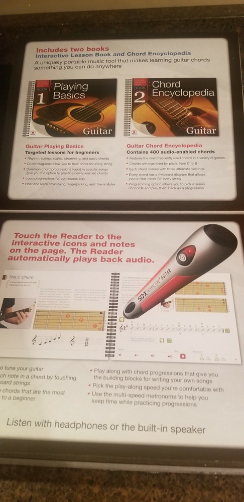 Essential Interactive Guitar Guide Learn to Play SD-X Interactive Reader 