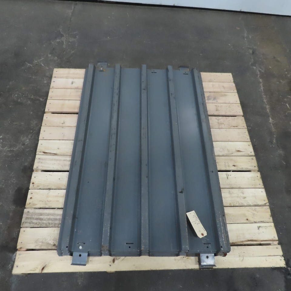 Pallet Rack Solid Corrugated Decking 30"W x 44" Deep Racking Shelf Lot of 4