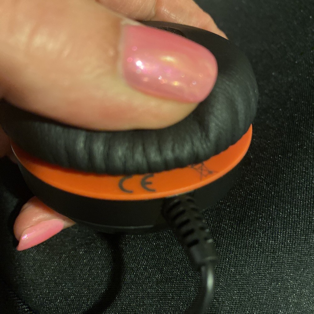 CE JABRA headset with carrying pouch