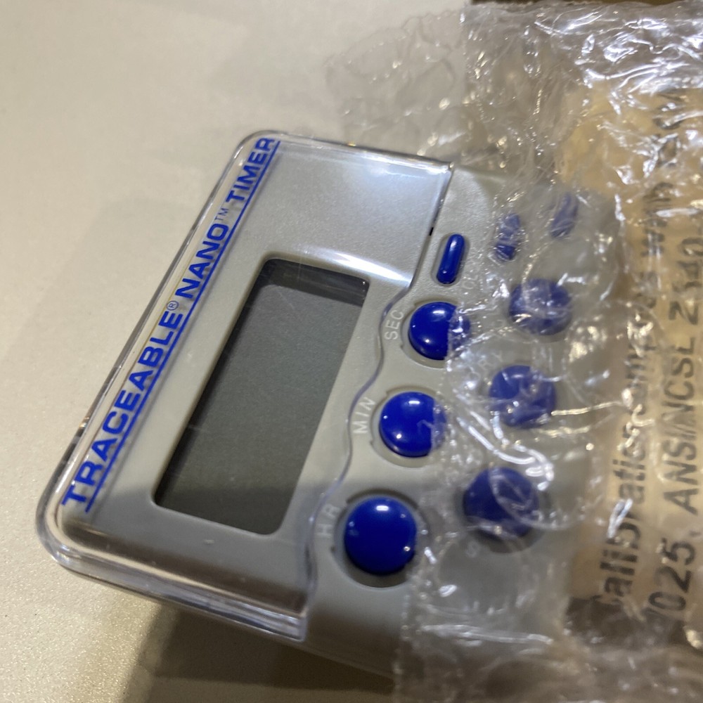 TRACEABLE 5132 Nano Timer,LCD