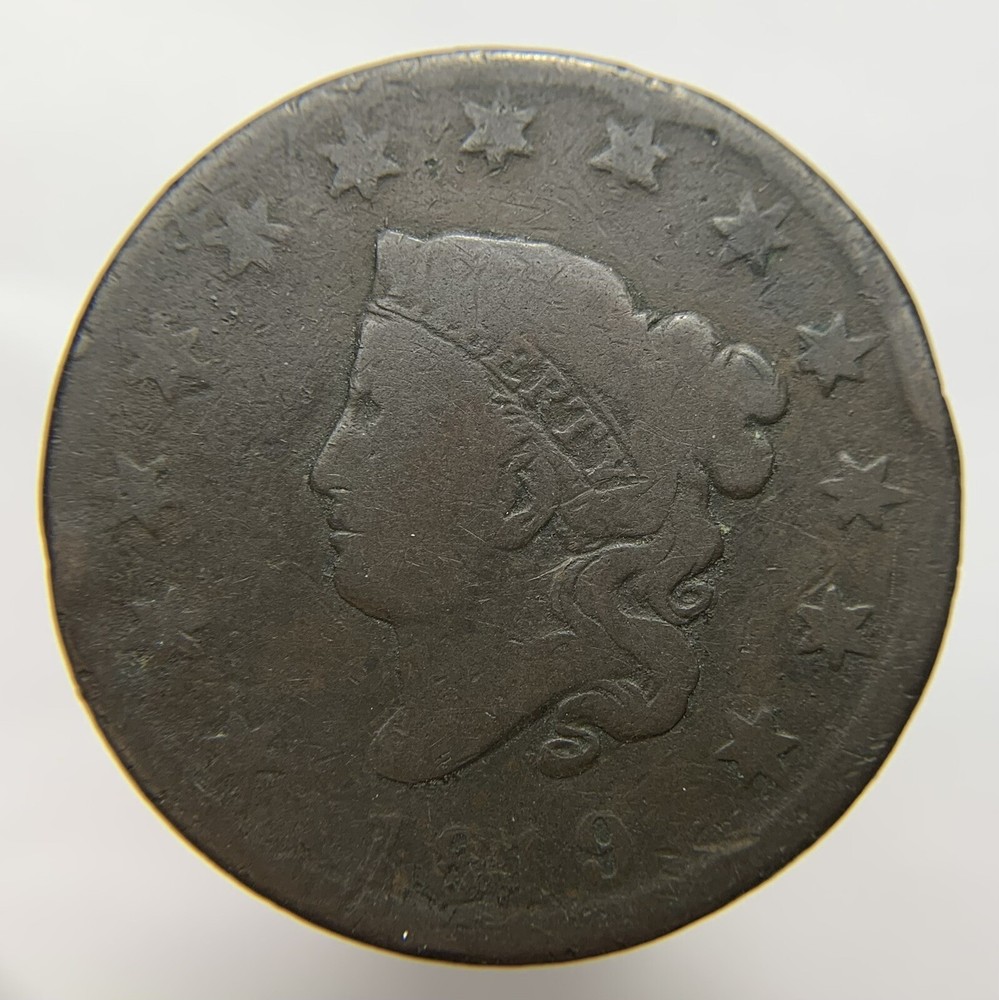 1819 Coronet Head Large Cent (B1096)