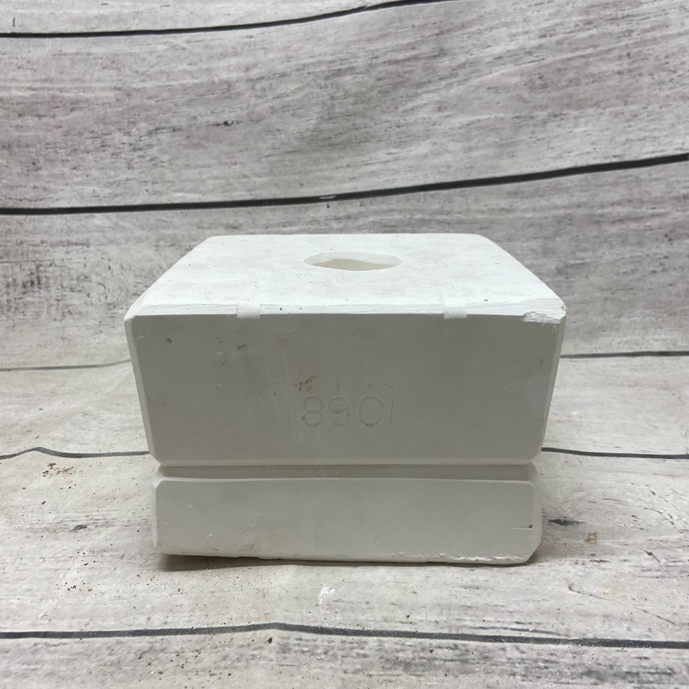 Vintage 1995 Boothe Mold Ceramic Casting Mold Plain Dip Insert #1068