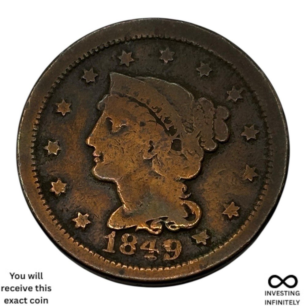 1849 Large Cent X-1717