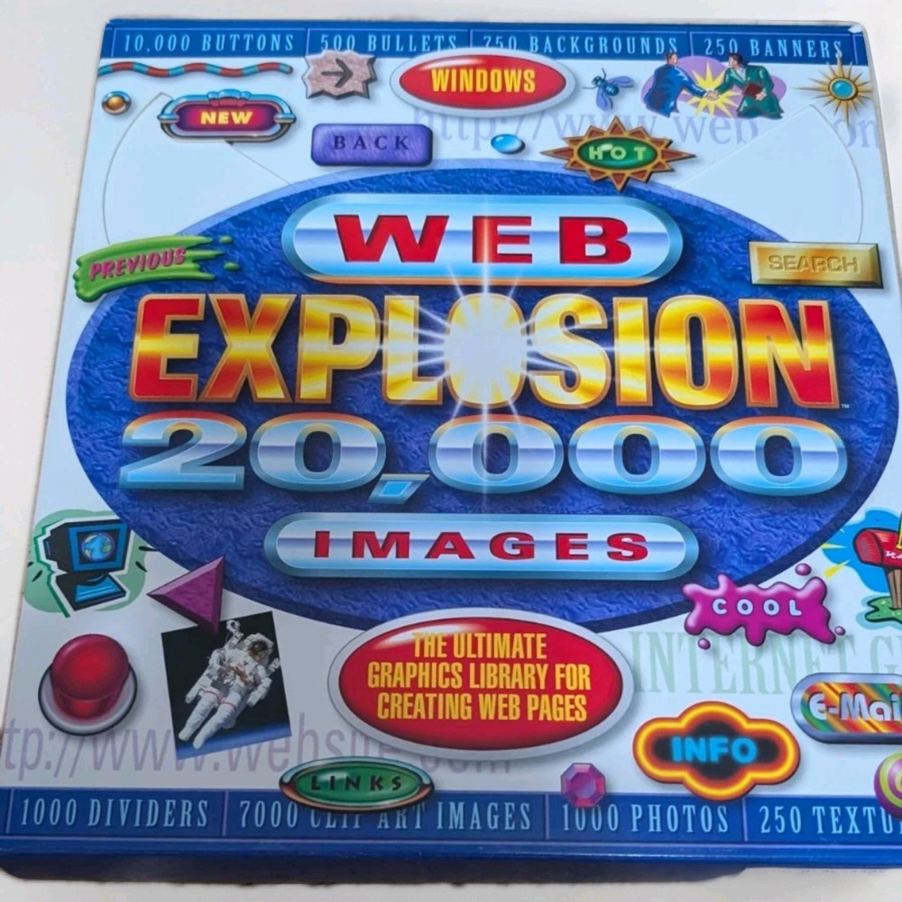 Nova Web Explosion 20,000 Images Macintosh 1996
