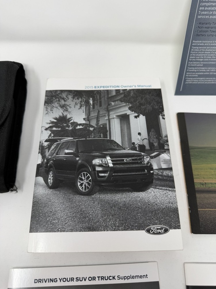 2015 Ford Expedition Owners Manual OEM Complete Set