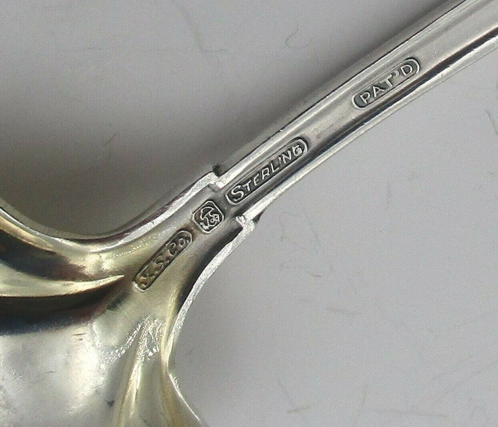 International Silver Sterling Silver Ice Cream Fork Westminster Pattern