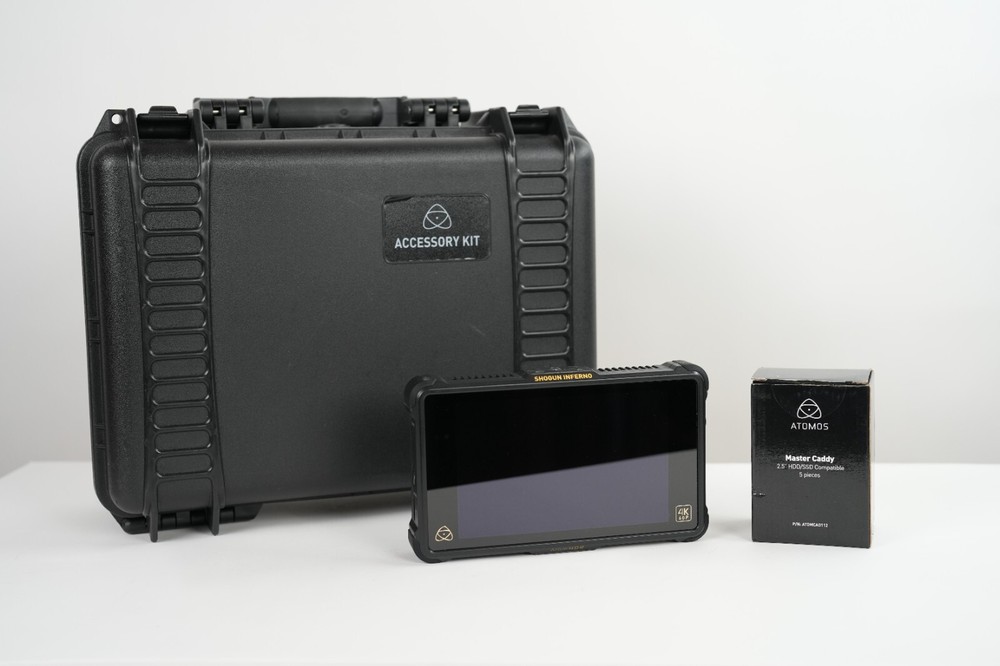 Atomos Shogun Inferno 7" with Accessories Kit + Extra Master Caddy