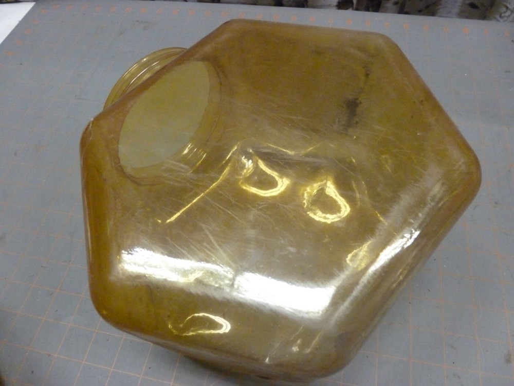 VTG EMPTY Tootsie Roll 280 Count Candy Counter Jar, Plastic Container