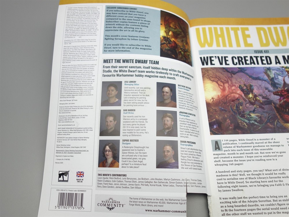 White Dwarf: Issue 451 (Games Workshop)