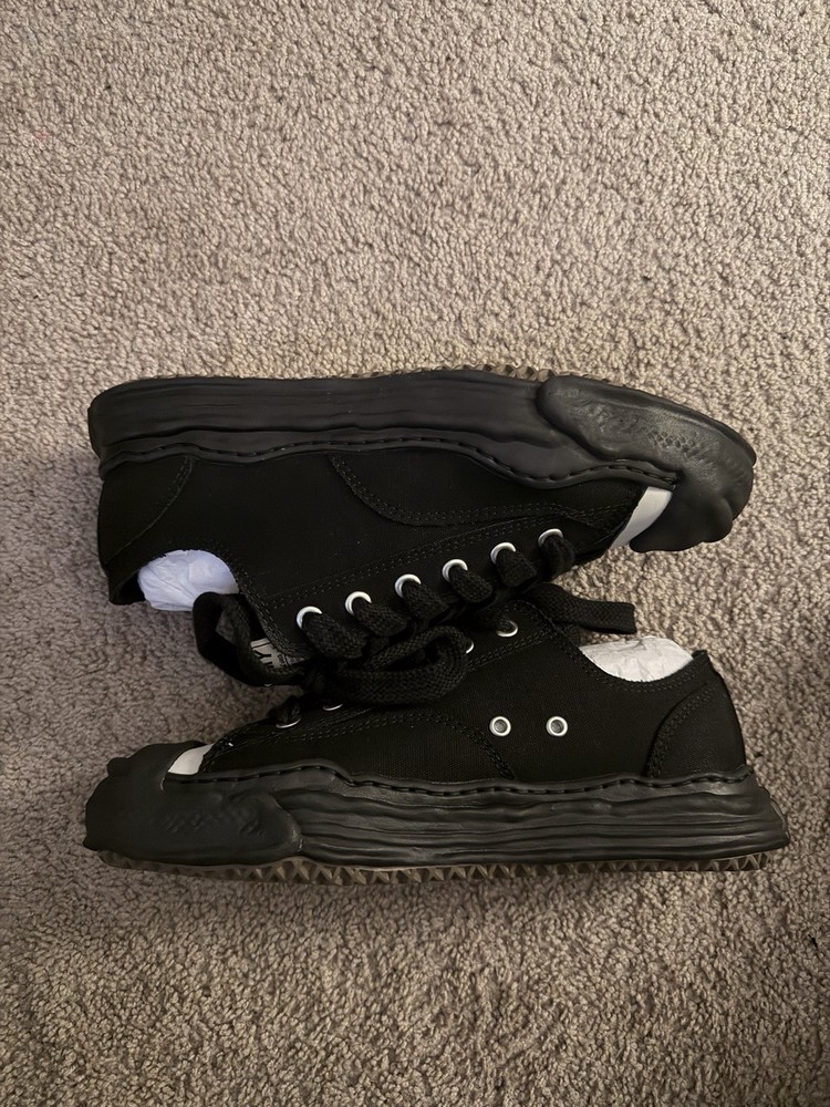 Maison Mihara Yasuhiro Hank OG Sole Canvas Low Black