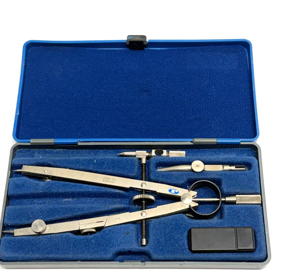 Vintage Frederick Post Drafting Set - Made in Germany