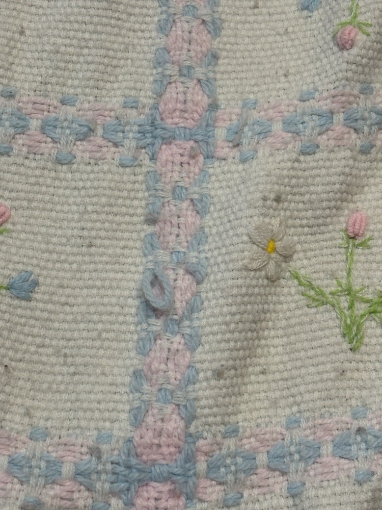 Knit Baby Blanket (Good Condition)