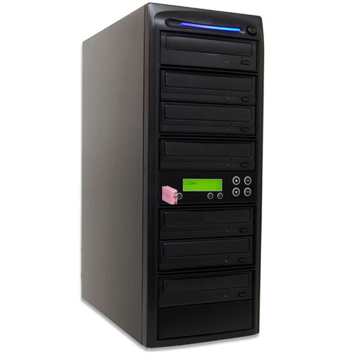 Produplicator USB Drive to 6 CD DVD Duplicator: Flash Memory to Disc Copier