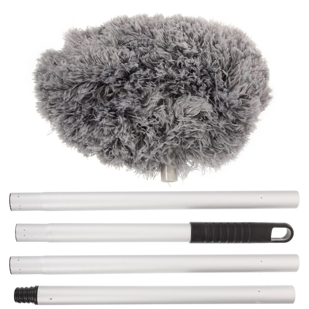 Extendable Cobweb Cleaning Duster Long Duster with Extension Pole