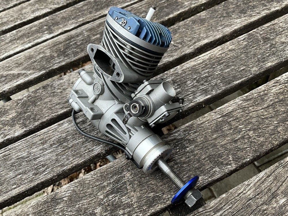 Evolution 20cc Gas Rc Airplane Engine Spins Free (B)
