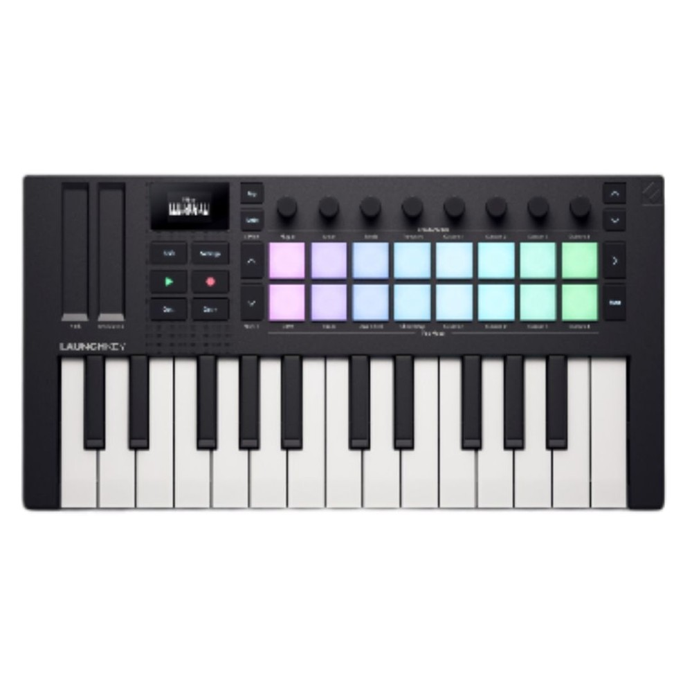 Novation Launchkey Mini 25 MK4 25 Mini Key USB Compact DAW Keyboard Controller
