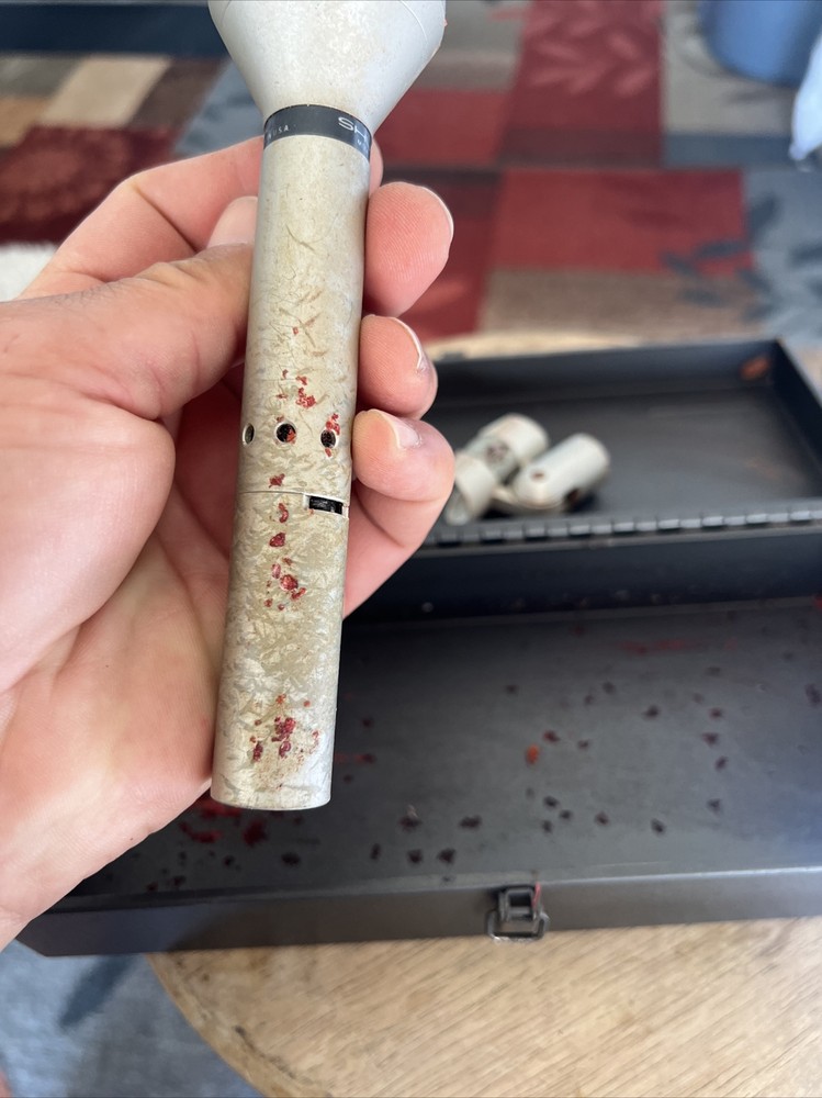 Vintage Shure SM54 dynamic cardioid microphone - Untested