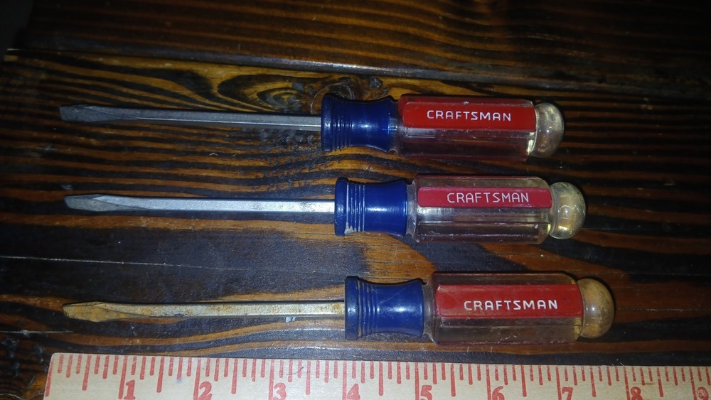 (3) 41581 Craftsman Flatheads