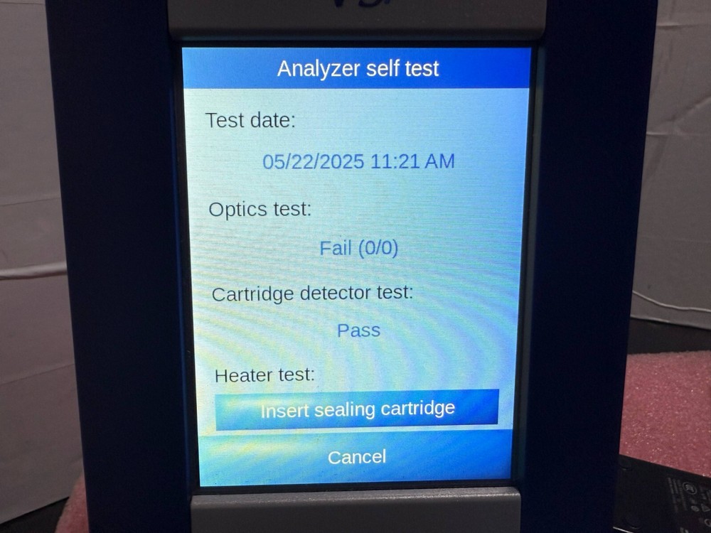 ABAXIS ZOETIS VSPRO VETERINARY COAGULATION BLOOD ANALYZER w Software