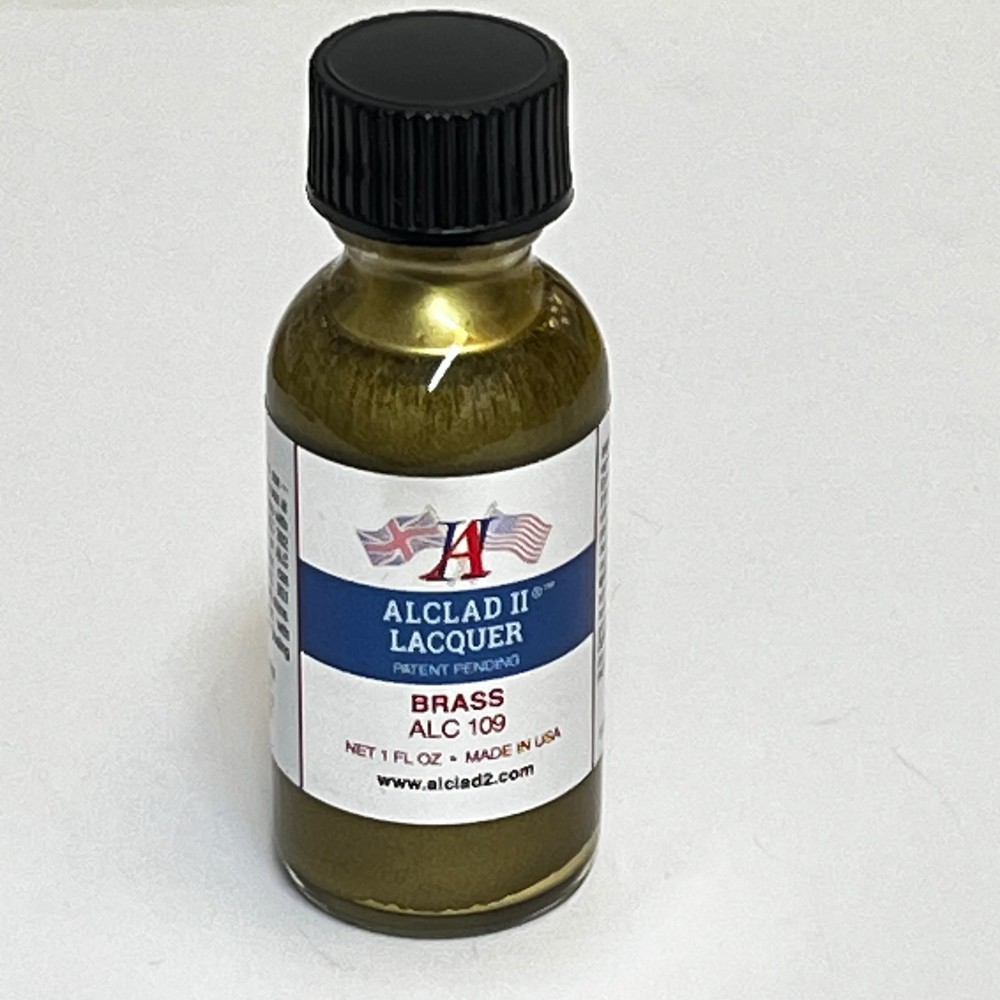 Alclad ALC109 Brass Lacquer Paint 1oz