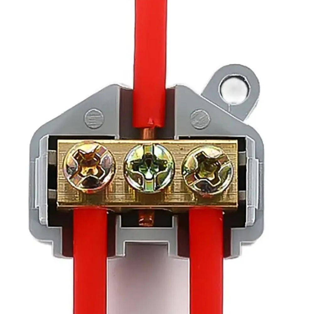 Robust Brass Quick Terminal Block for 60A Electrical Cable Splice Needs