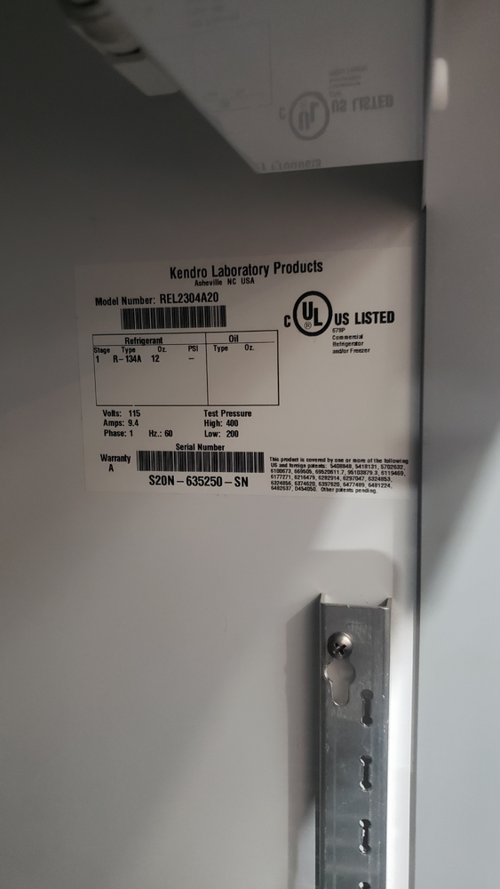 Thermo Scientific REL2304A20 Revco Upright Lab Refrigerator