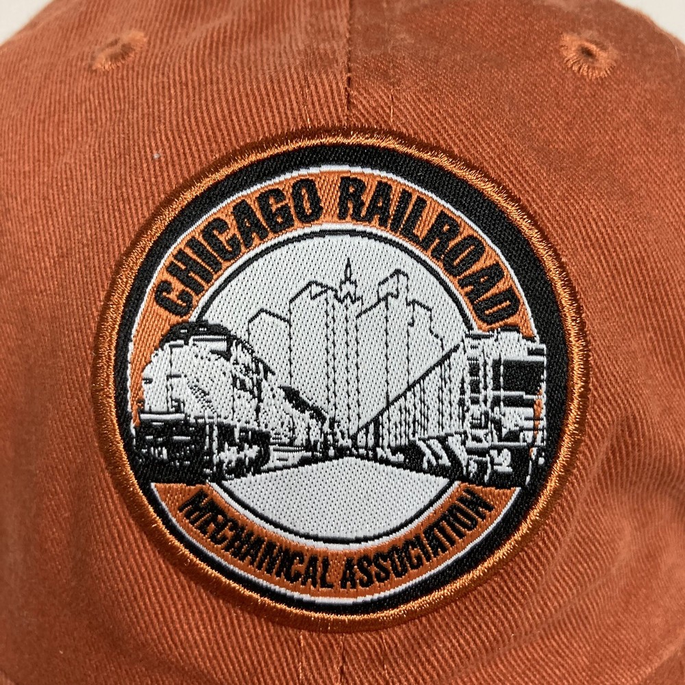 Cap /Hat - CHICAGO Railroad Mechanical Association 2014 Brown Adjustable