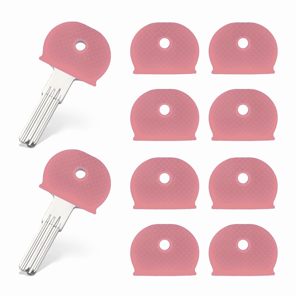 10 Pack Key Caps Covers, Coding Tags and Identifier Covers, Semicircle Silico...