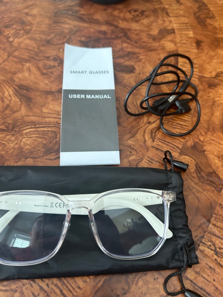 Bluetooth, smart glasses with UV protection