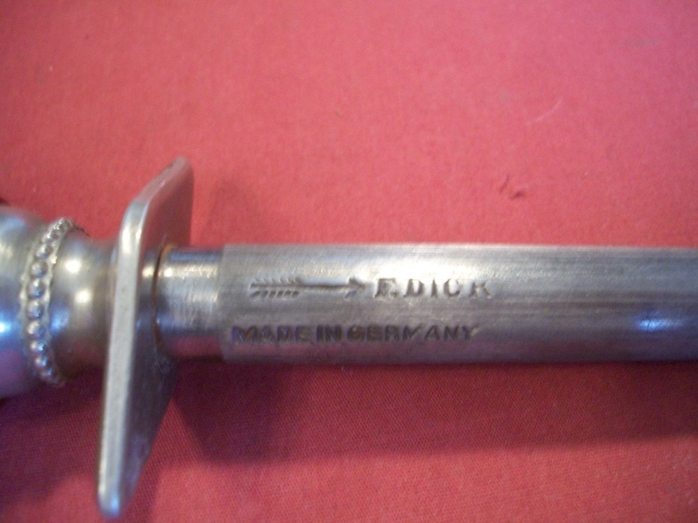 F. Dick 10" Sharping Steel, Made in Germany