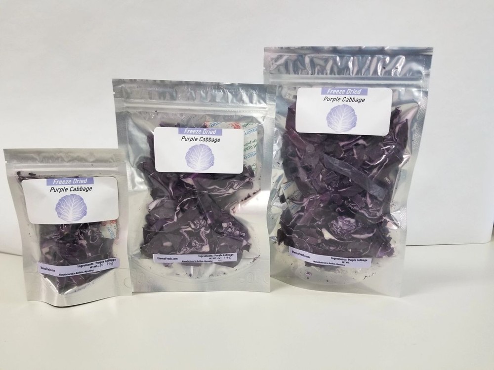 Freeze Dried Purple Cabbage