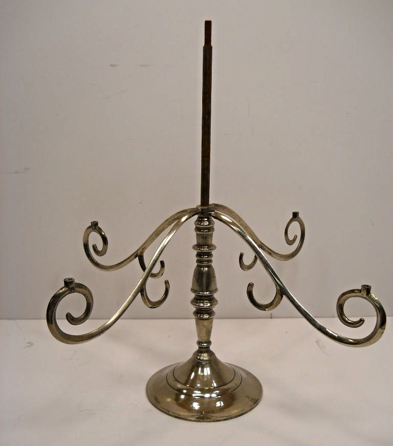 Vintage Silverplate Candelabra - Missing Parts Needs Repair