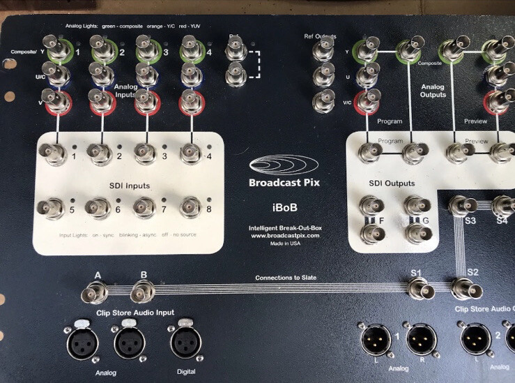 Broadcast Pix Video Control Switcher Ibob Intelligent Break Out Box
