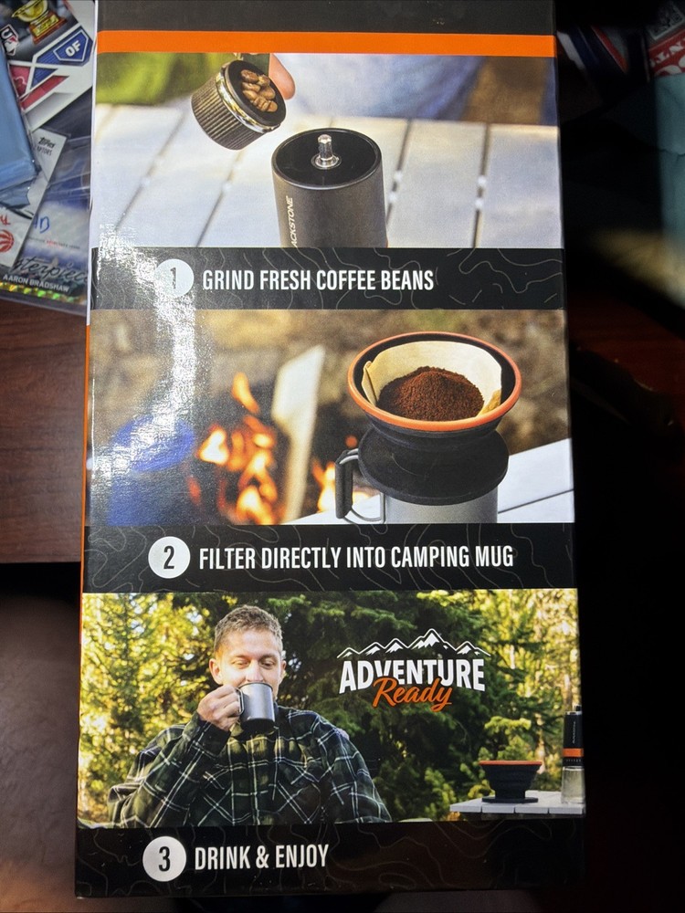 Blackstone 3 Piece Adventure Ready Coffee Kit *New In Box*