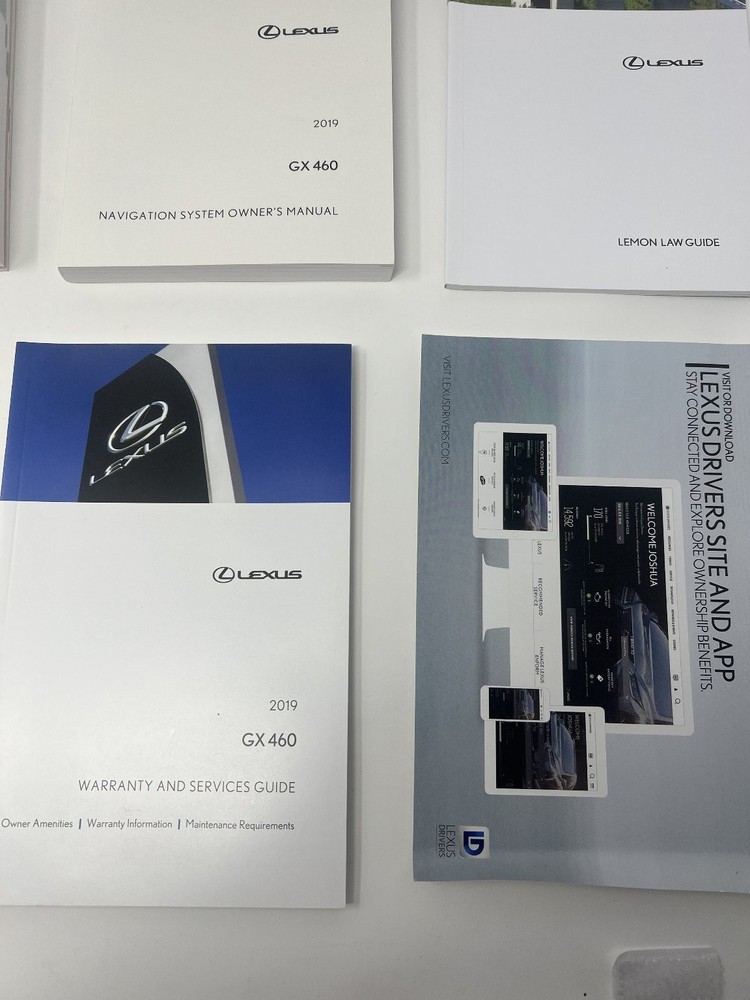 Lexus GX 460 Owner's Manuals User Guide Reference Operator Book OEM