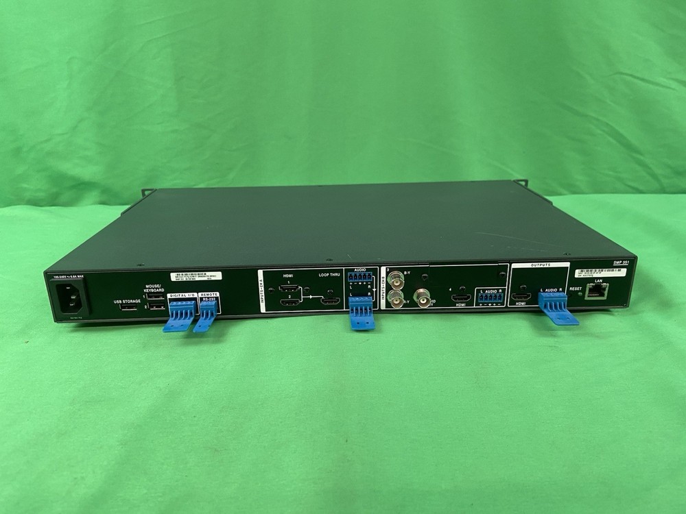 EXTRON SMP 300 SERIES 351 RACK-MOUNTABLE STREAMING MEDIA PROCESSOR