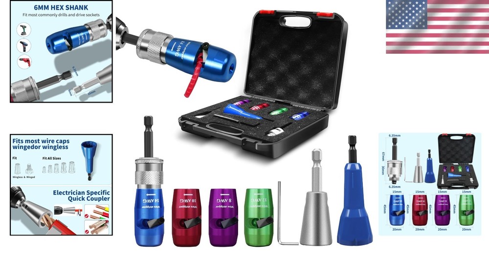 Professional Electrician Wire Stripping Tool for Drill – Boost Efficiency 30X