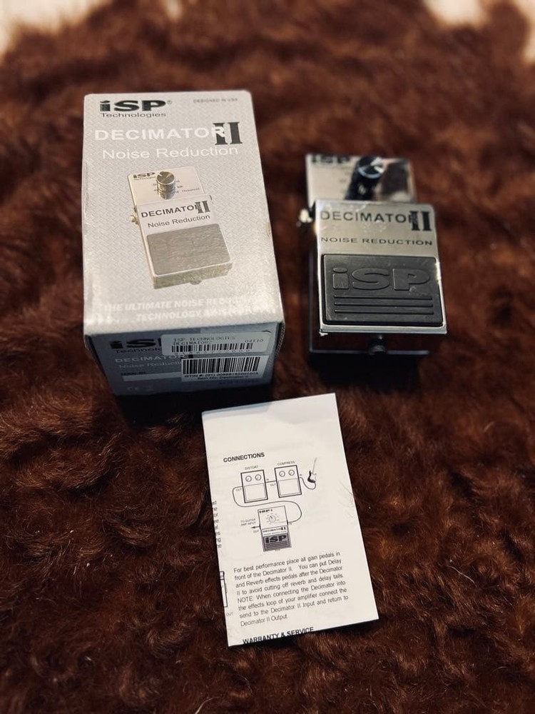 ISP Technologies Decimator II Noise Reduction Guitar Pedal