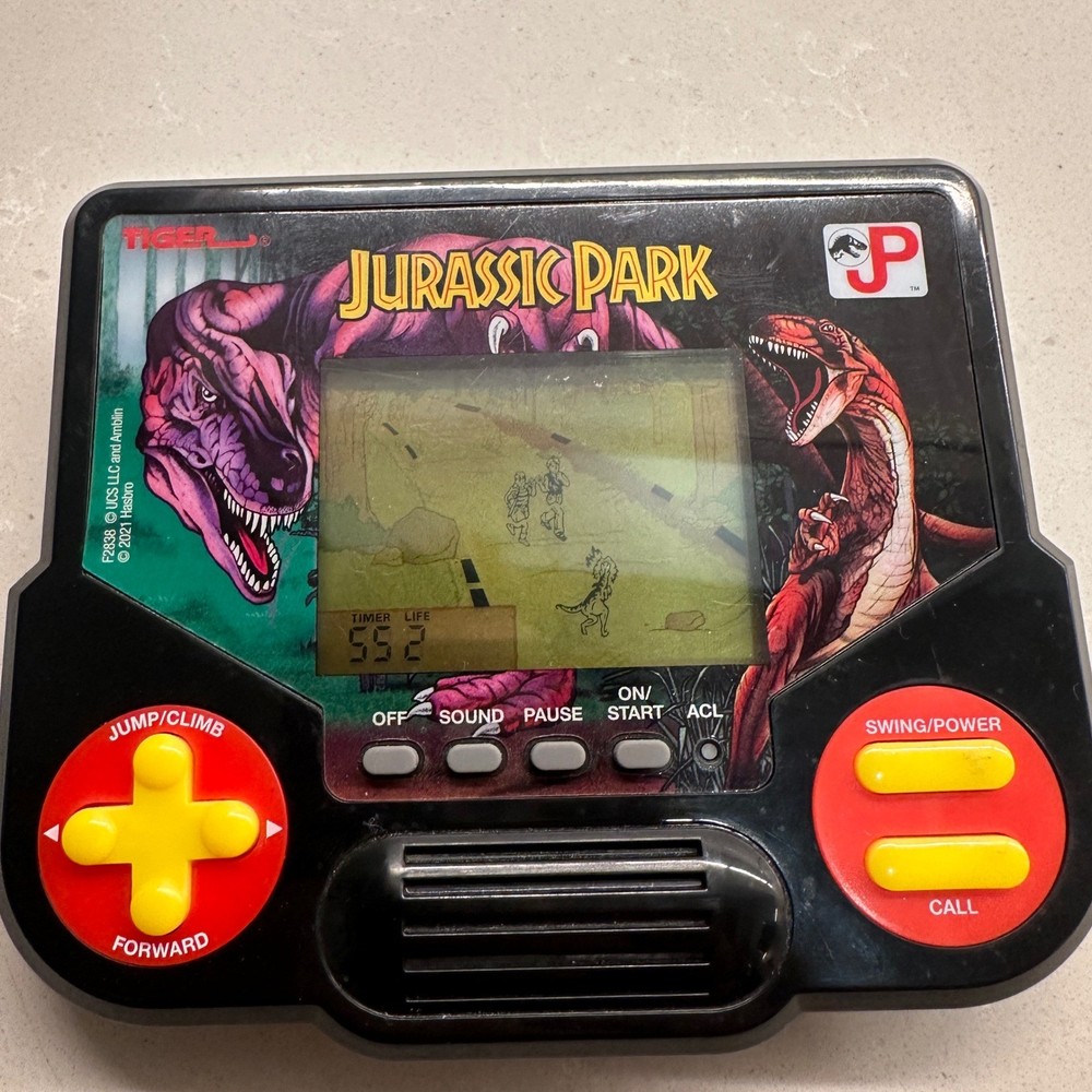 Tiger Electronics Jurassic Park Handheld Game Retro Rewind 2020 JP