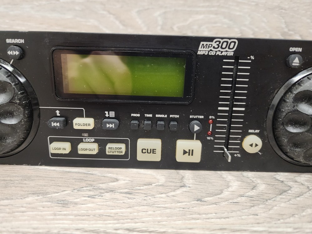 Numark MP300 MP3 CD Player Remote Unit ONLY AS IS UNTESTED READ