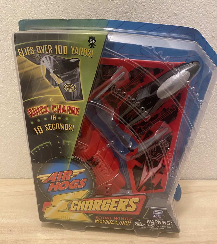 Air Hogs E-Chargers Flying Wingz Motorized Airplane