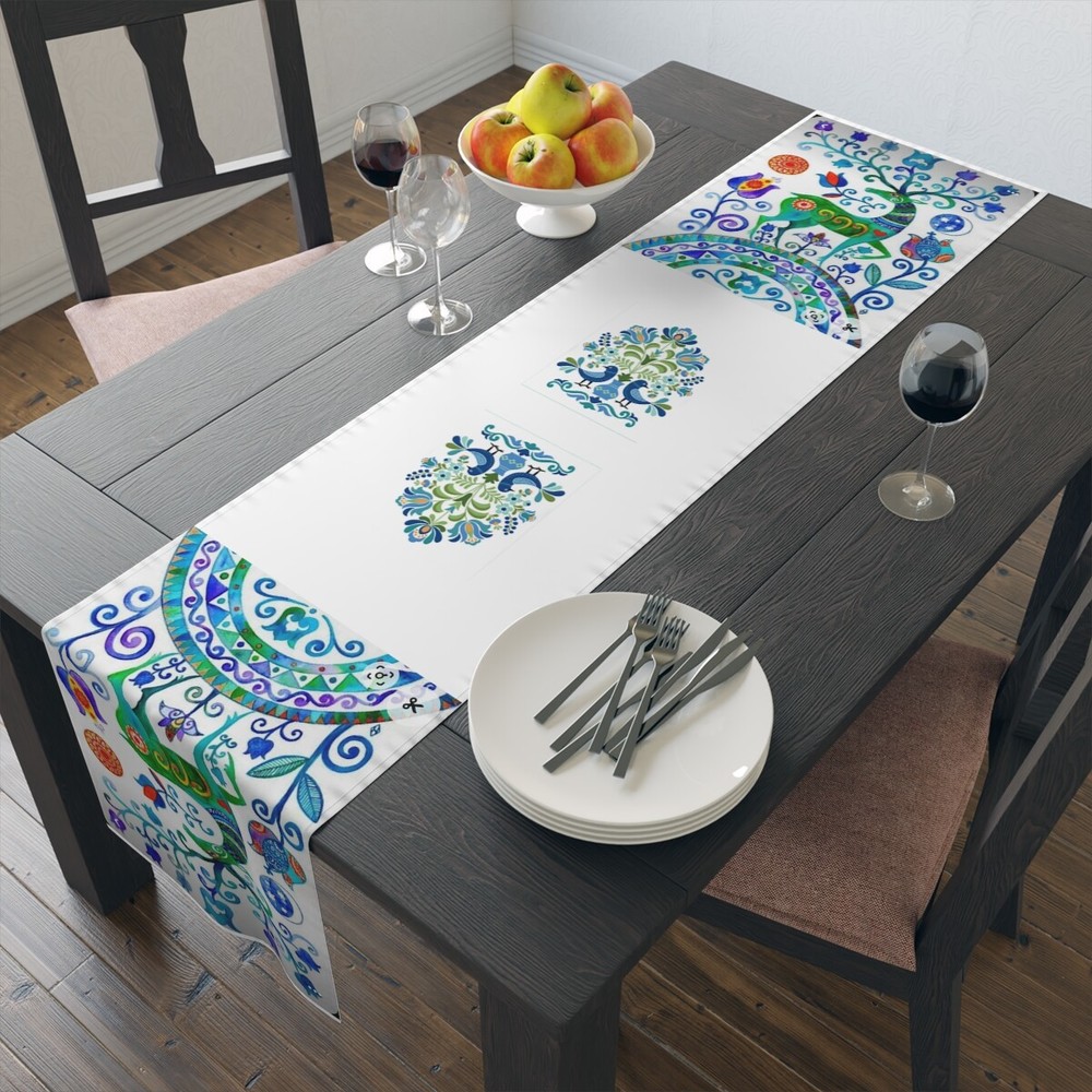 Table Runner (Cotton, Poly) Hungarian unique design