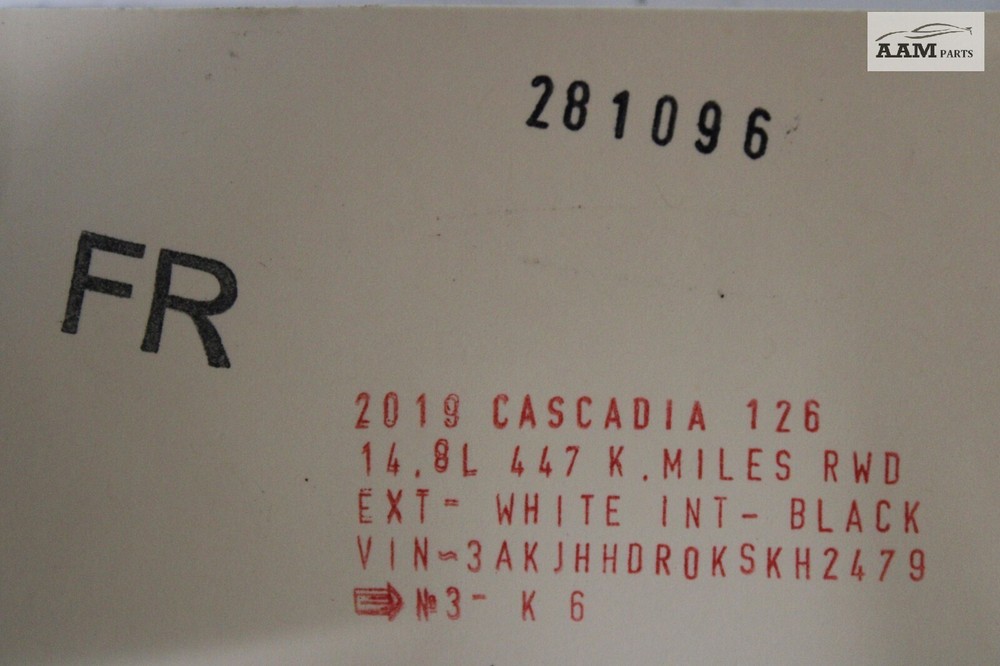 2018-2024 FREIGHTLINER CASCADIA FRONT RIGHT DASH KICK PANEL COVER TRIM OEM