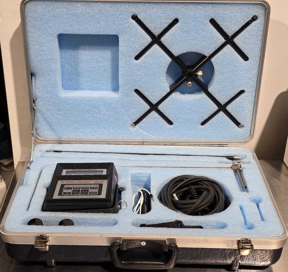 Shortridge Instruments Airdata Multimeter Electronic Manometer ADM-870